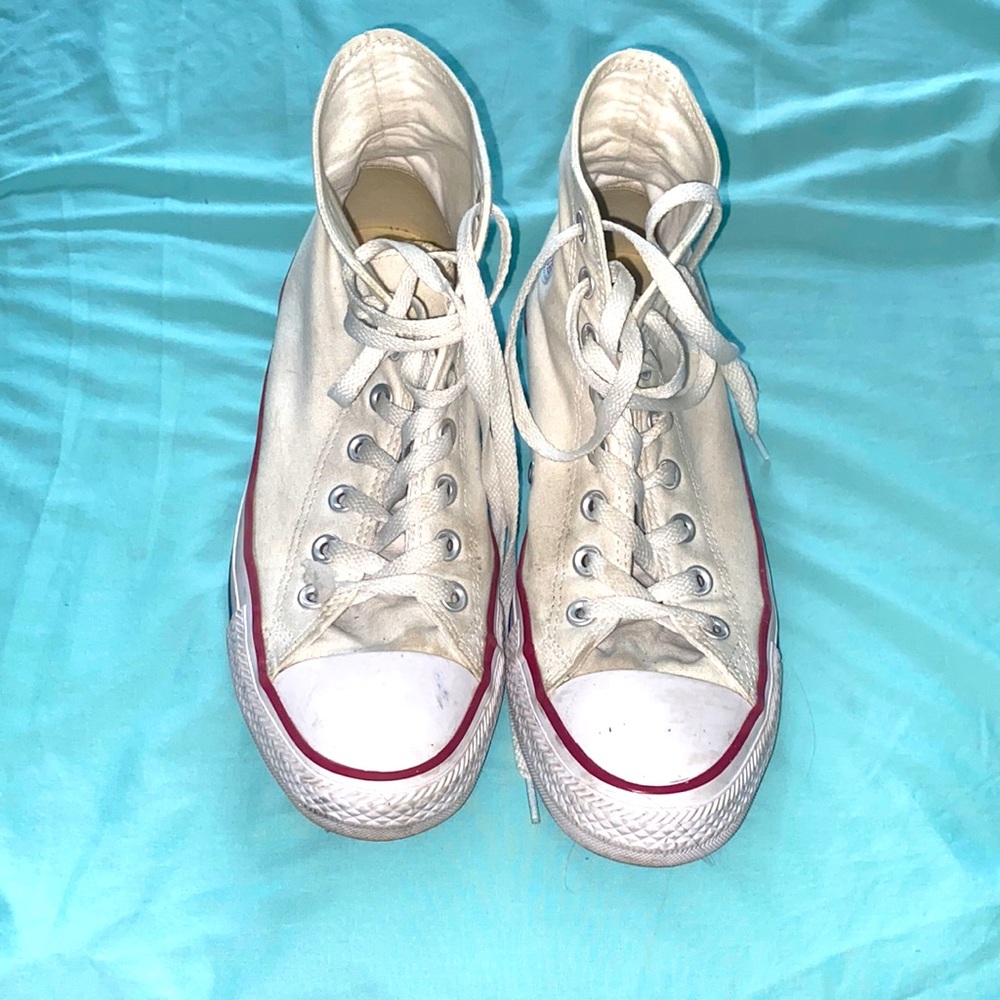 White high top converse